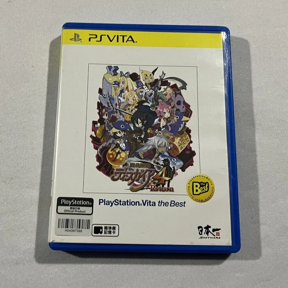 Disgaea: 4 Return PSVITA Sony Games Japan PS VITA Tested